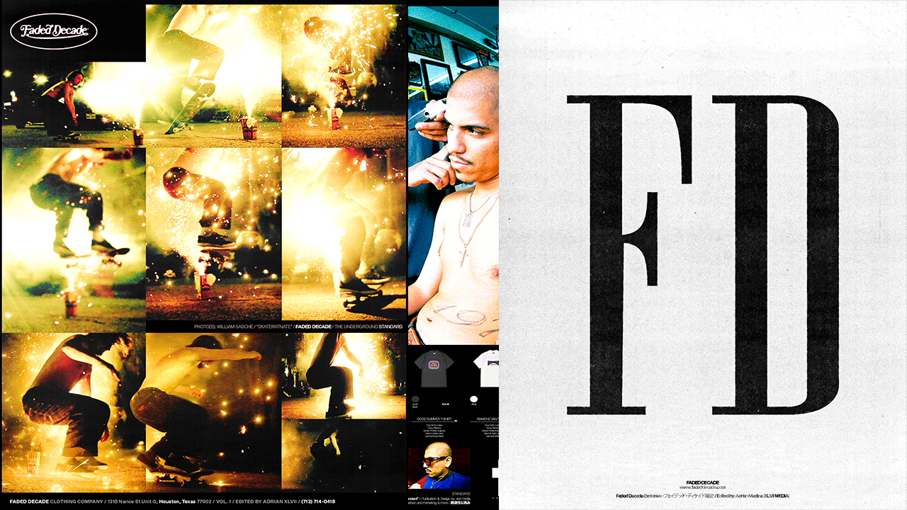 FADED DECADE magazine cover